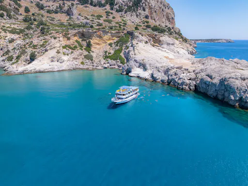 Rhodes sun and sea family boat trip