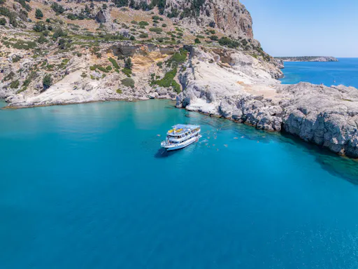 Rhodes sun and sea family boat trip