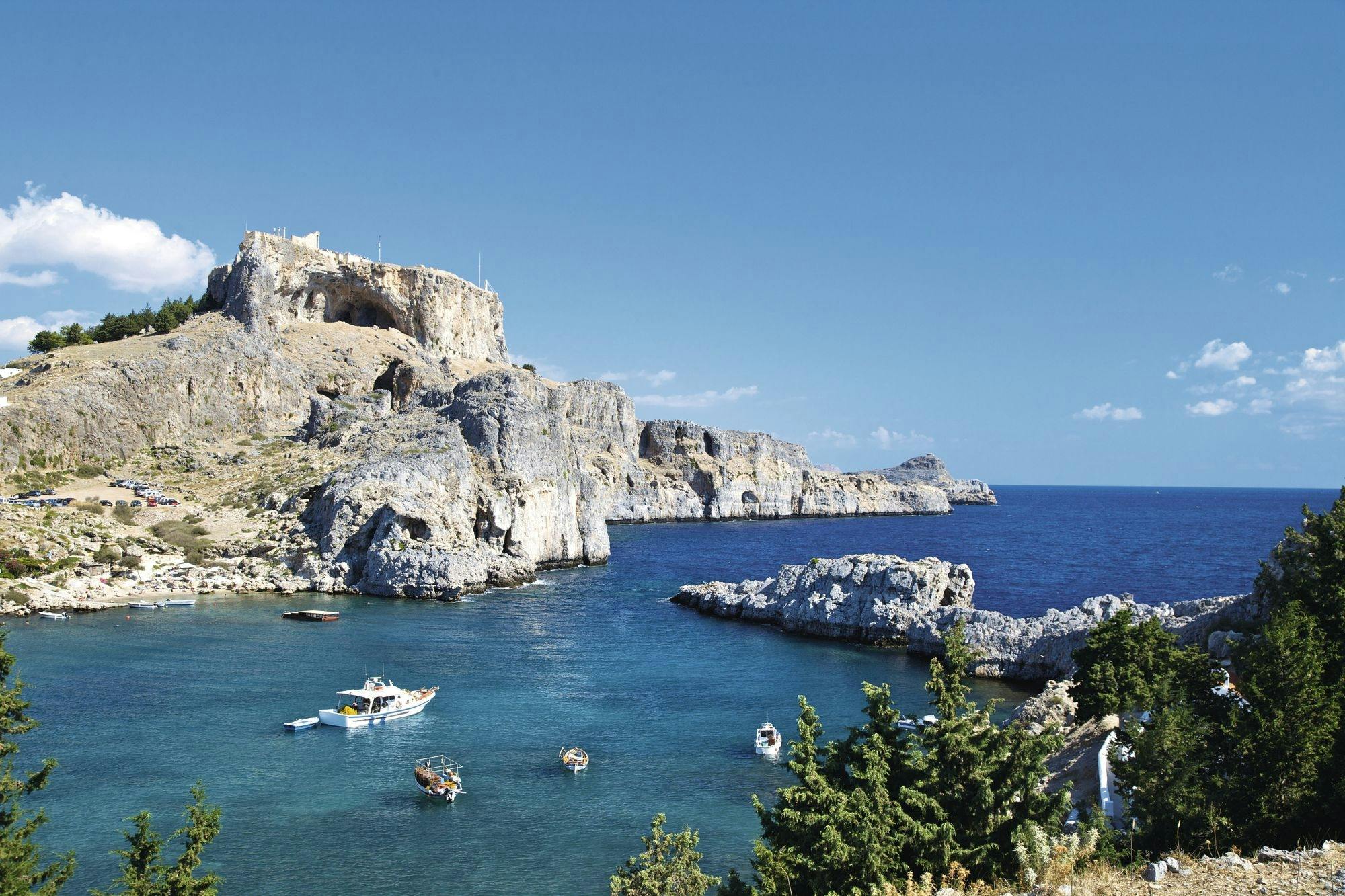 Rhodes sun and sea family boat trip