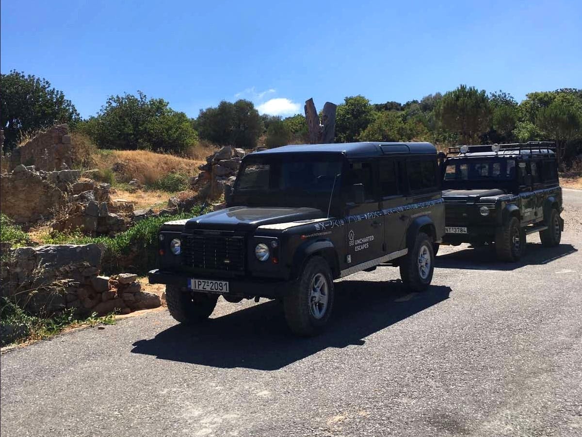 Flavours of Crete 4x4 tour with olive oil mill and winery visits