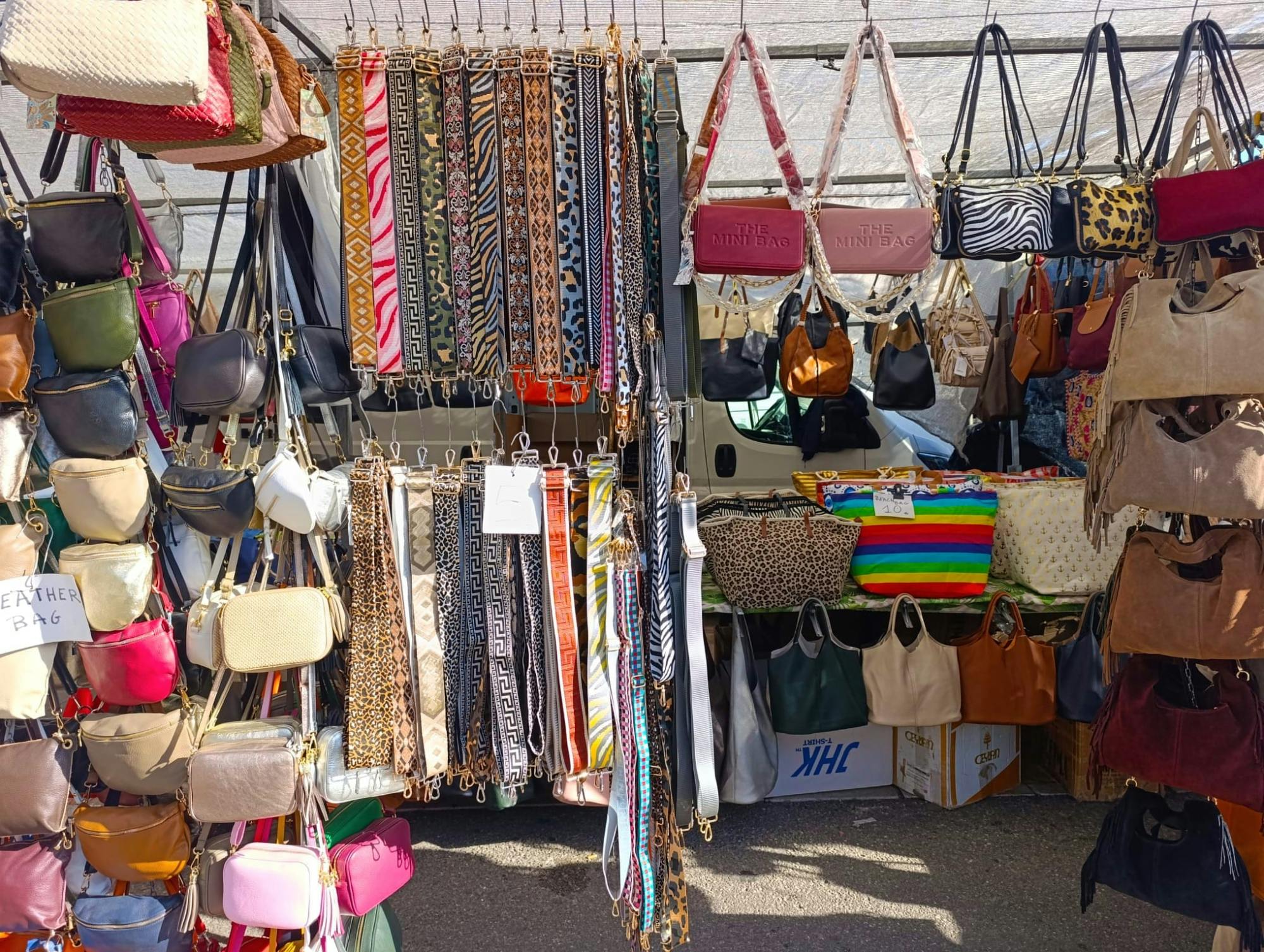 Fuengirola market, Puerto Marina and catamaran cruise tour