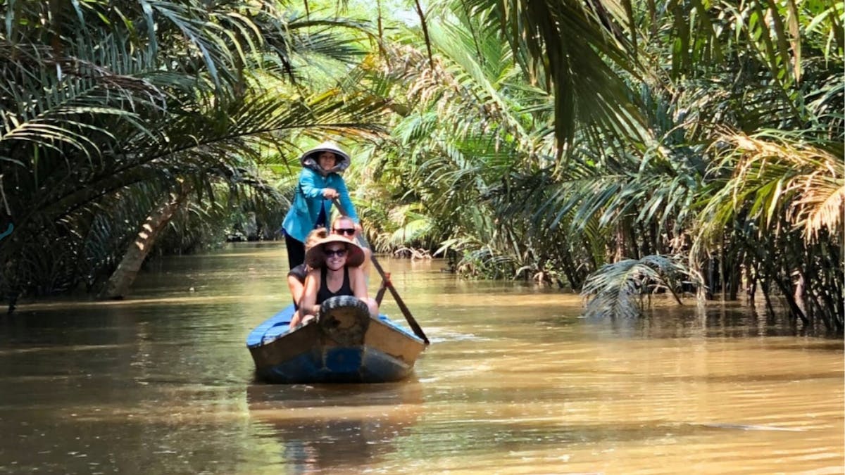 Dagtocht naar de Mekongdelta vanaf Ho Chi Minhstad per limousinebusje