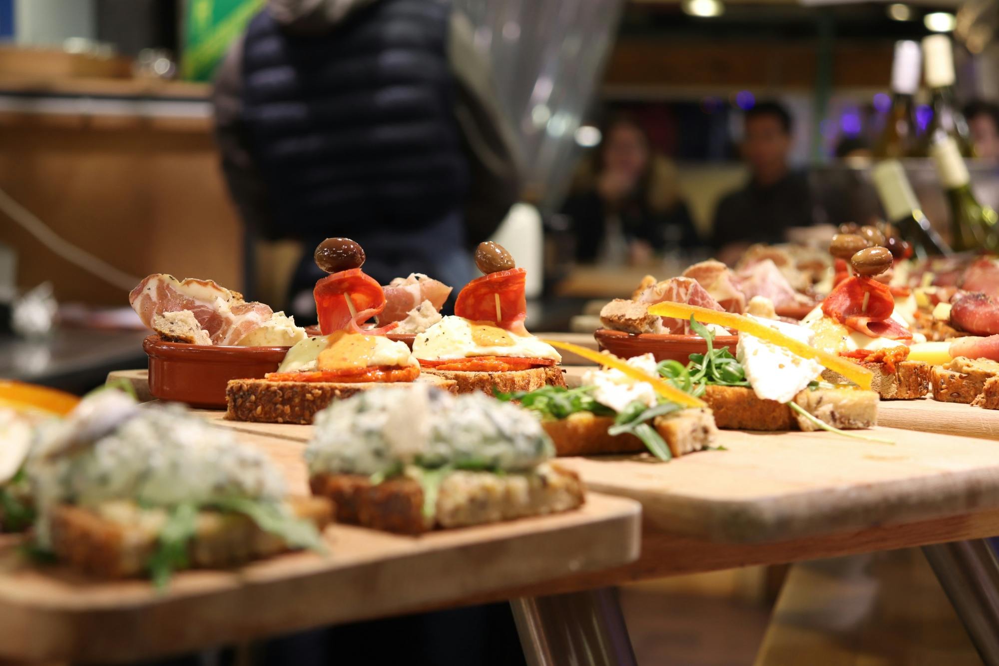 Privétour langs pintxos met D.O.-wijnen in San Sebastián