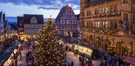 Rothenburg and Würzburg Christmas markets day trip from Frankfurt