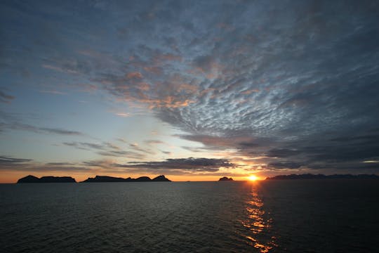 Lofoten midnight sun cruise from Svolvær