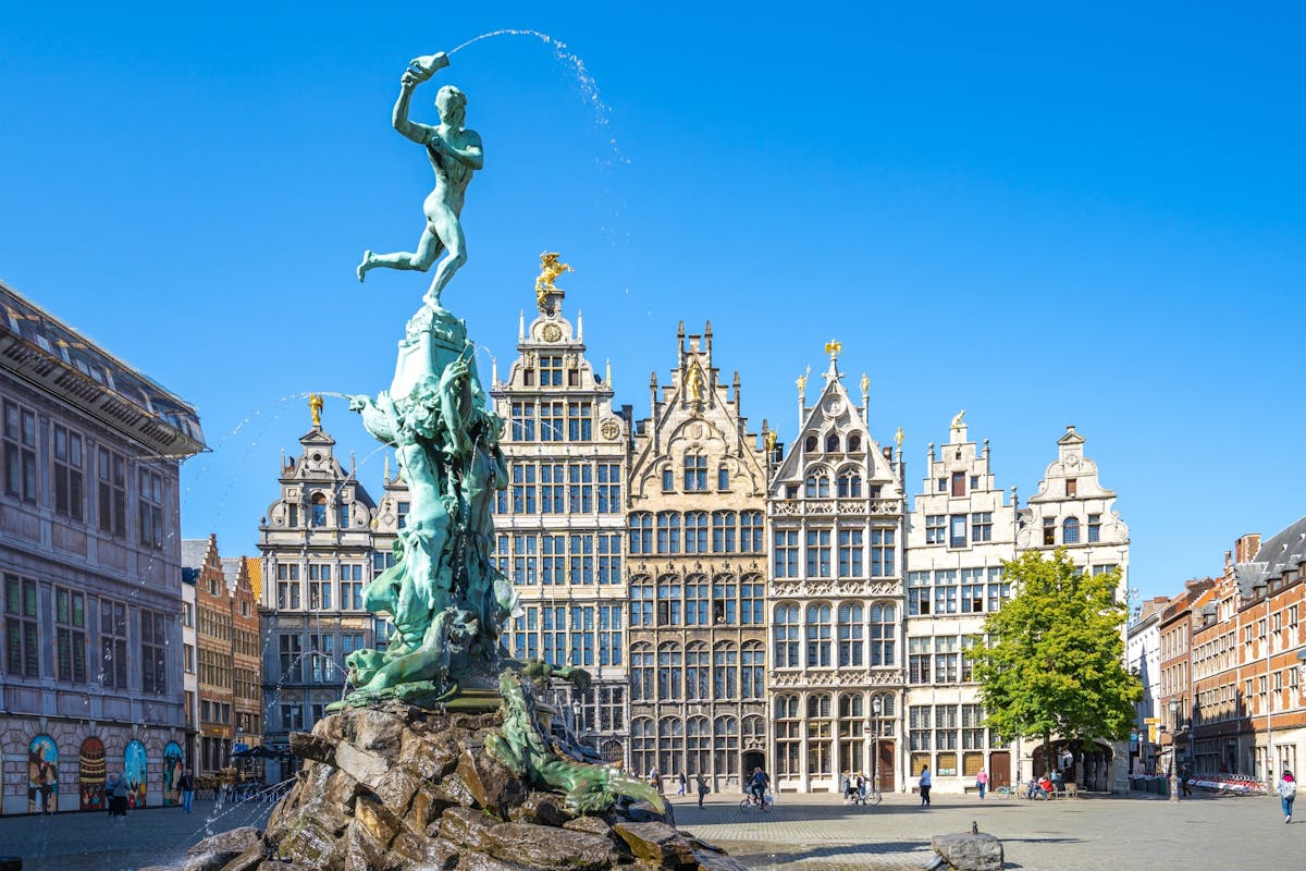 Zelfstandige audiowandeling door Antwerpen
