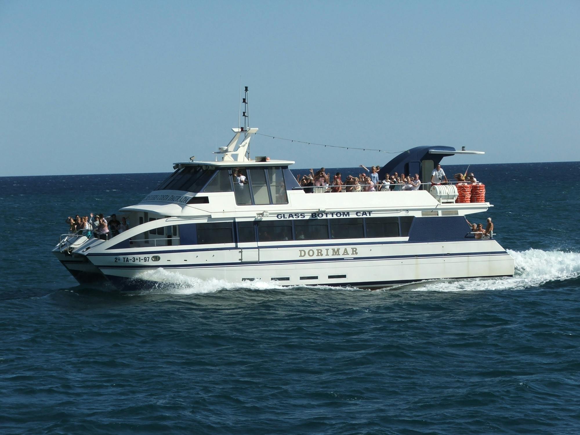 Return cruise from Cambrils to Salou