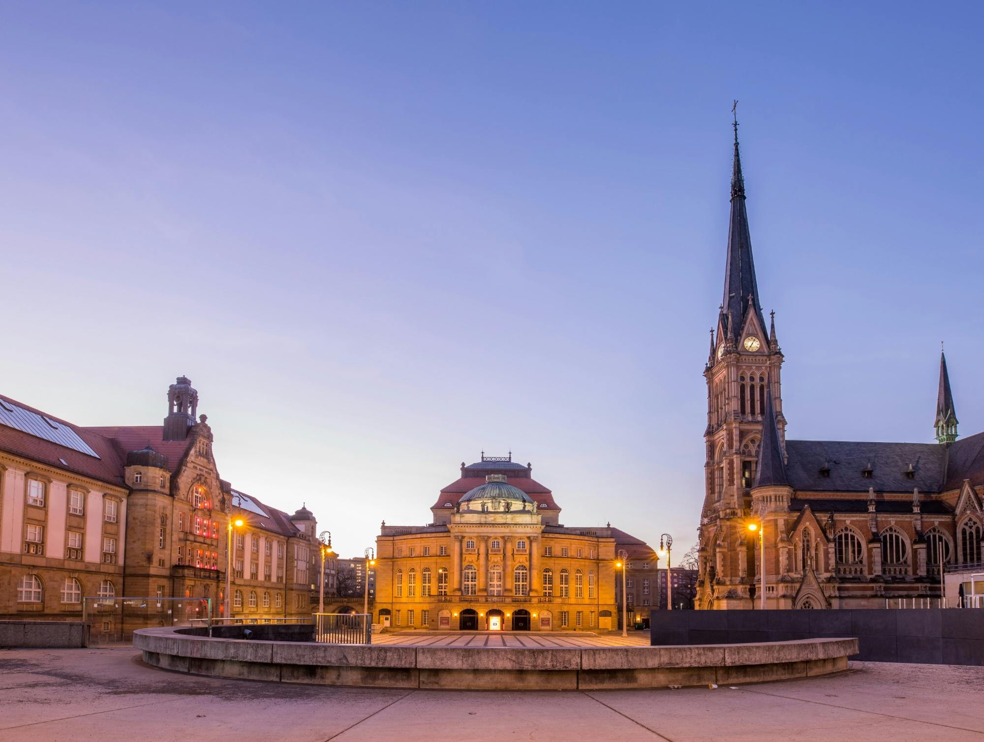 Chemnitz self-guided audio city tour