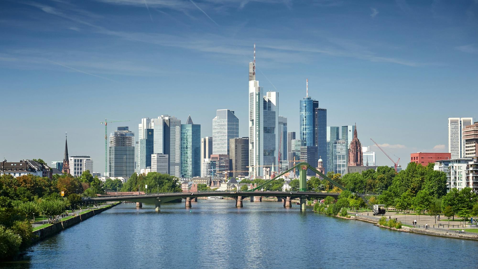 Self-guided Frankfurt walking city tour with audio guide