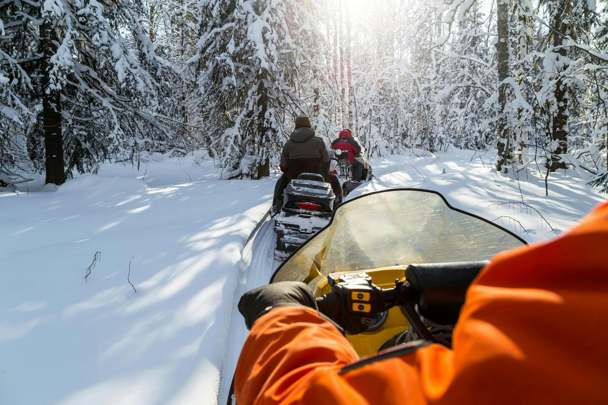 Snowmobile or quad ride and thermal pools day trip from Zakopane