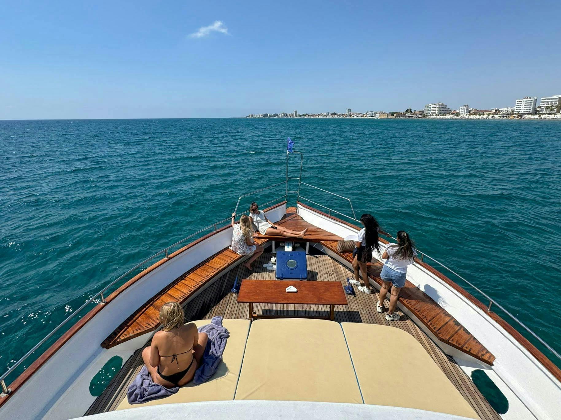 Larnaca coastline sailing tour