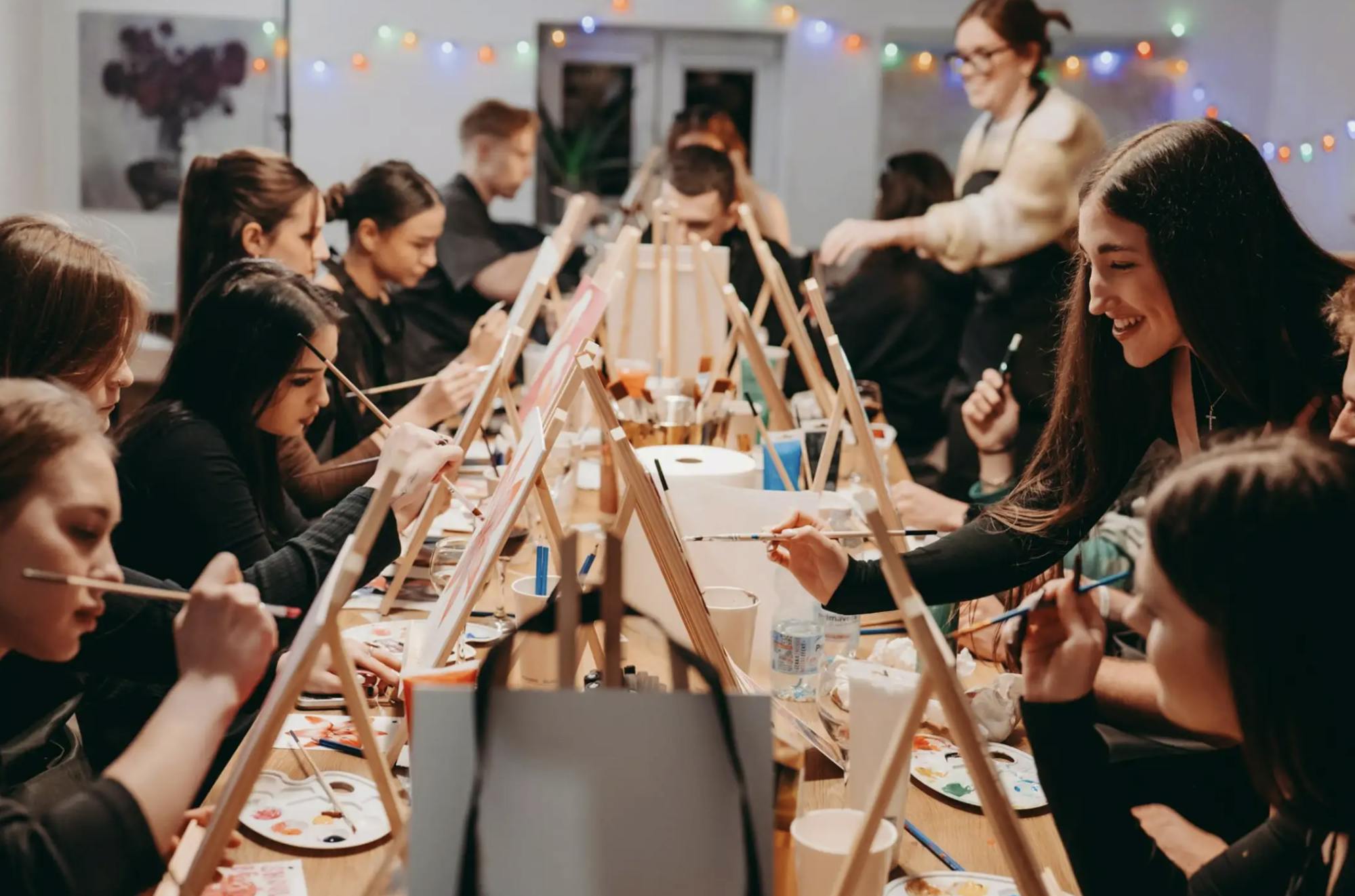 Warsztaty „Sip and Paint” w Krakowie z nieograniczoną ilością wina i prosecco