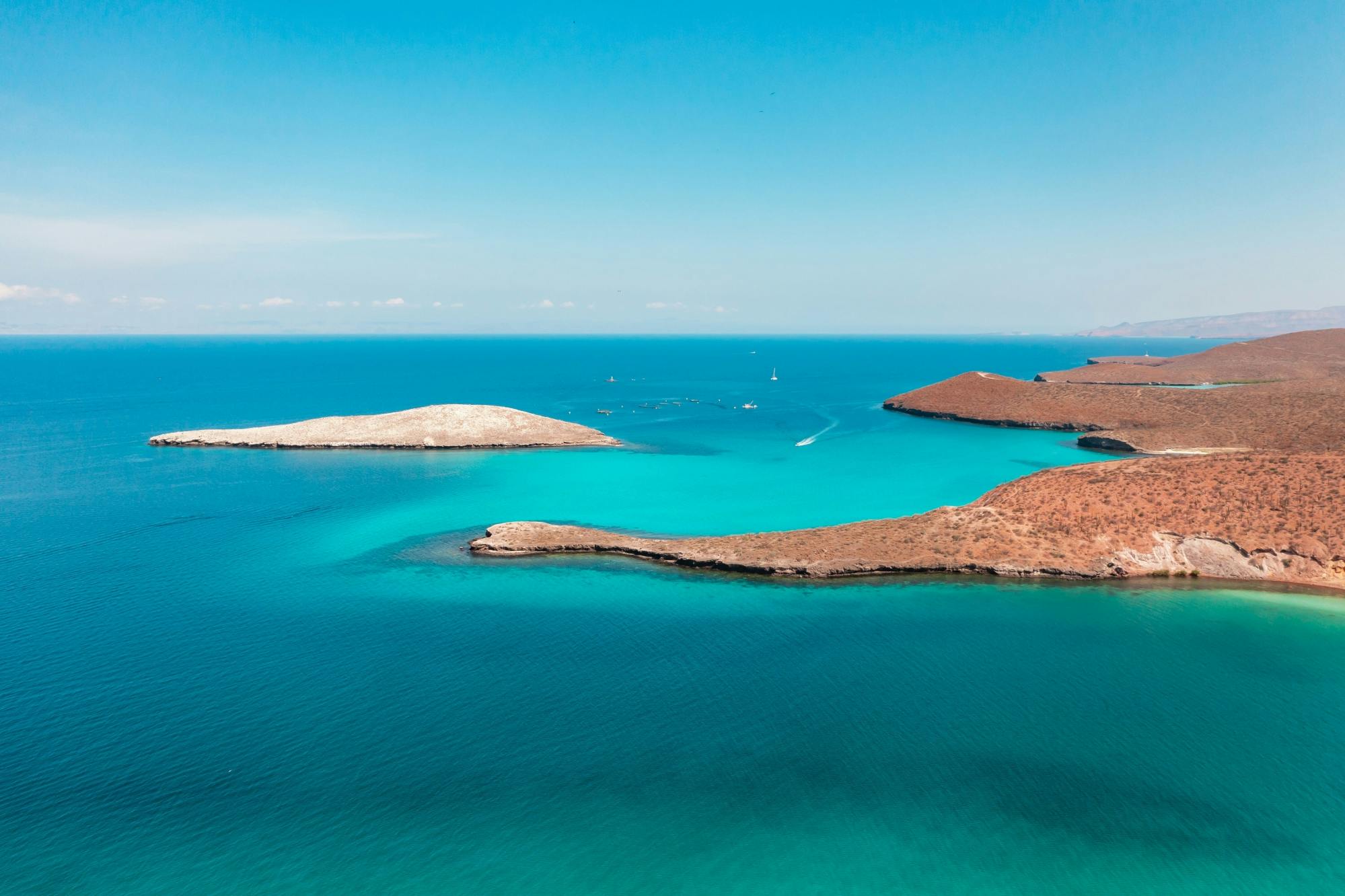 Balandra Beach catamaran cruise with lunch and open bar
