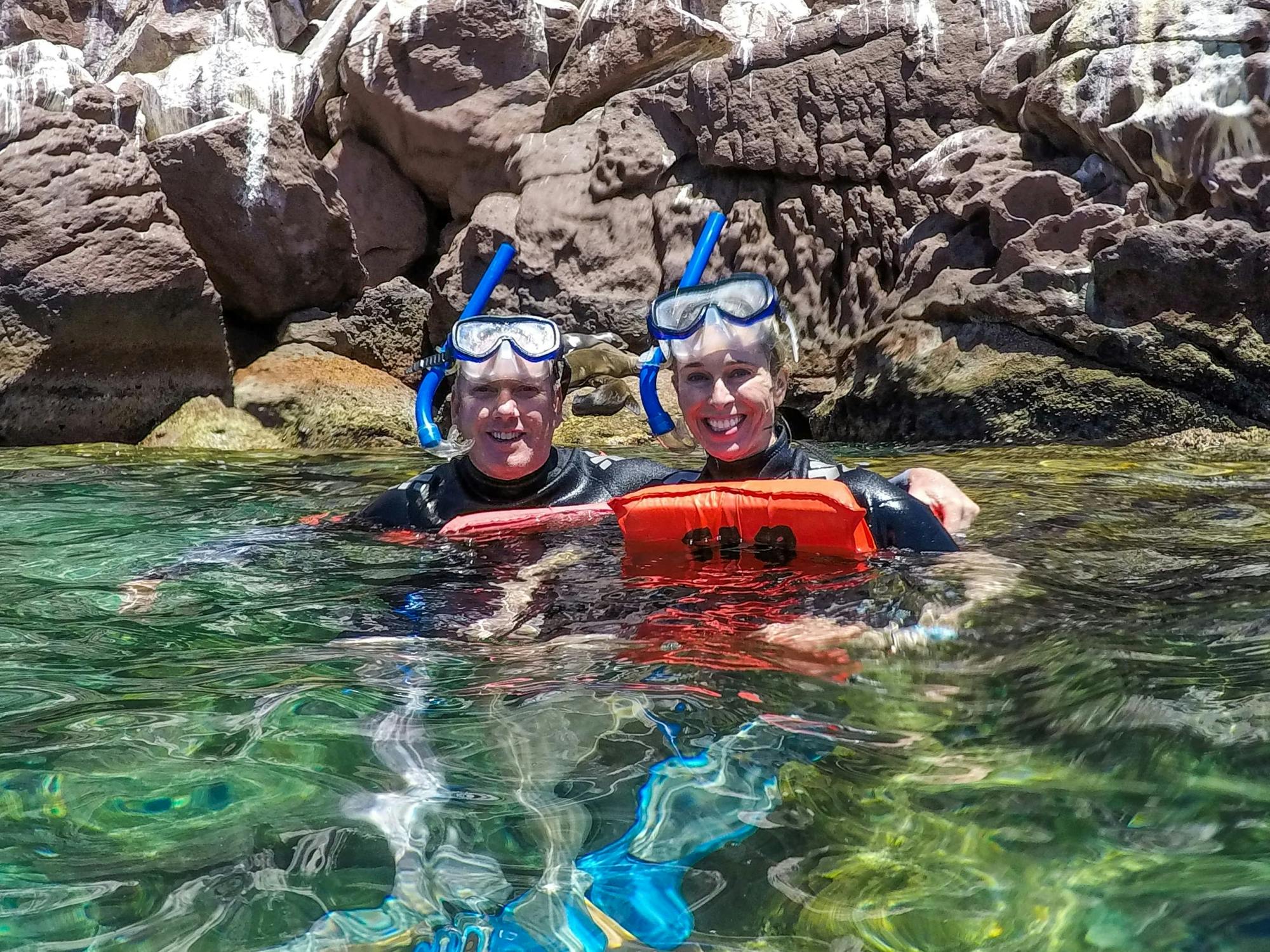 Balandra Beach catamaran cruise with lunch and open bar