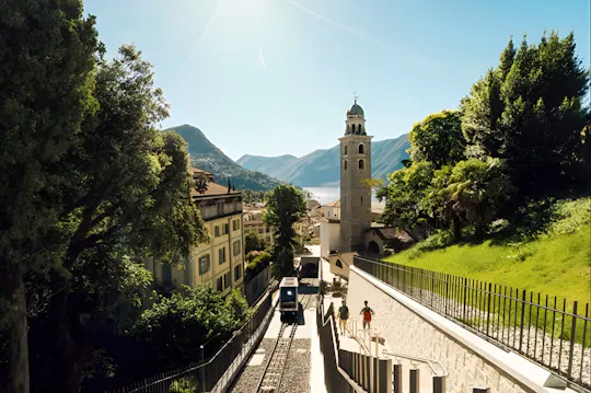From Lugano to Gandria self-guided walk with audio guide