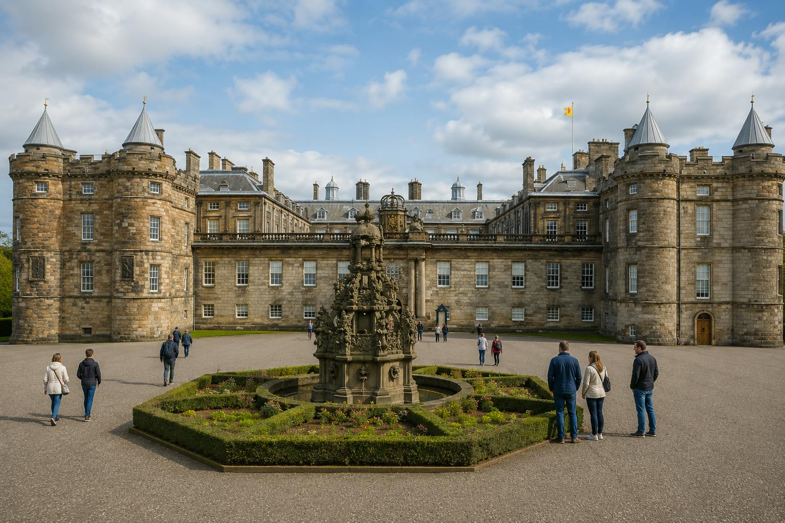 Entrada al Palacio de Holyroodhouse con audioguía y eSIM