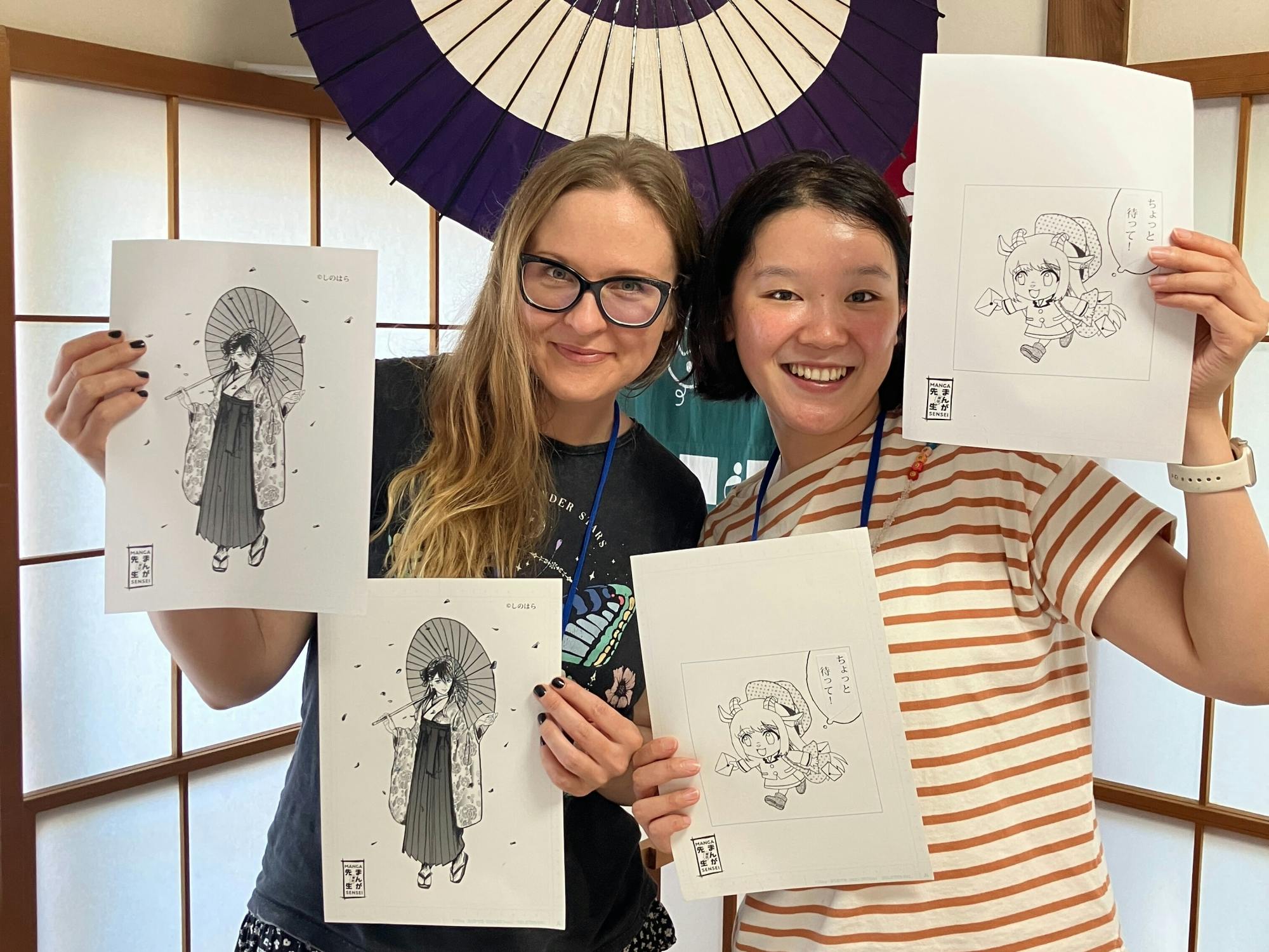 Manga Art Workshop in a Traditional Tokyo House