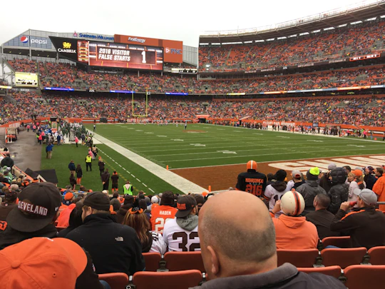 Cleveland Browns Football Game at Cleveland Browns Stadium