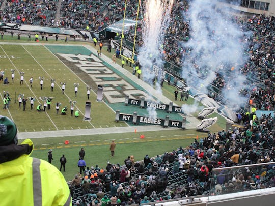 Billet pour un match de football des Philadelphia Eagles au Lincoln Financial Field