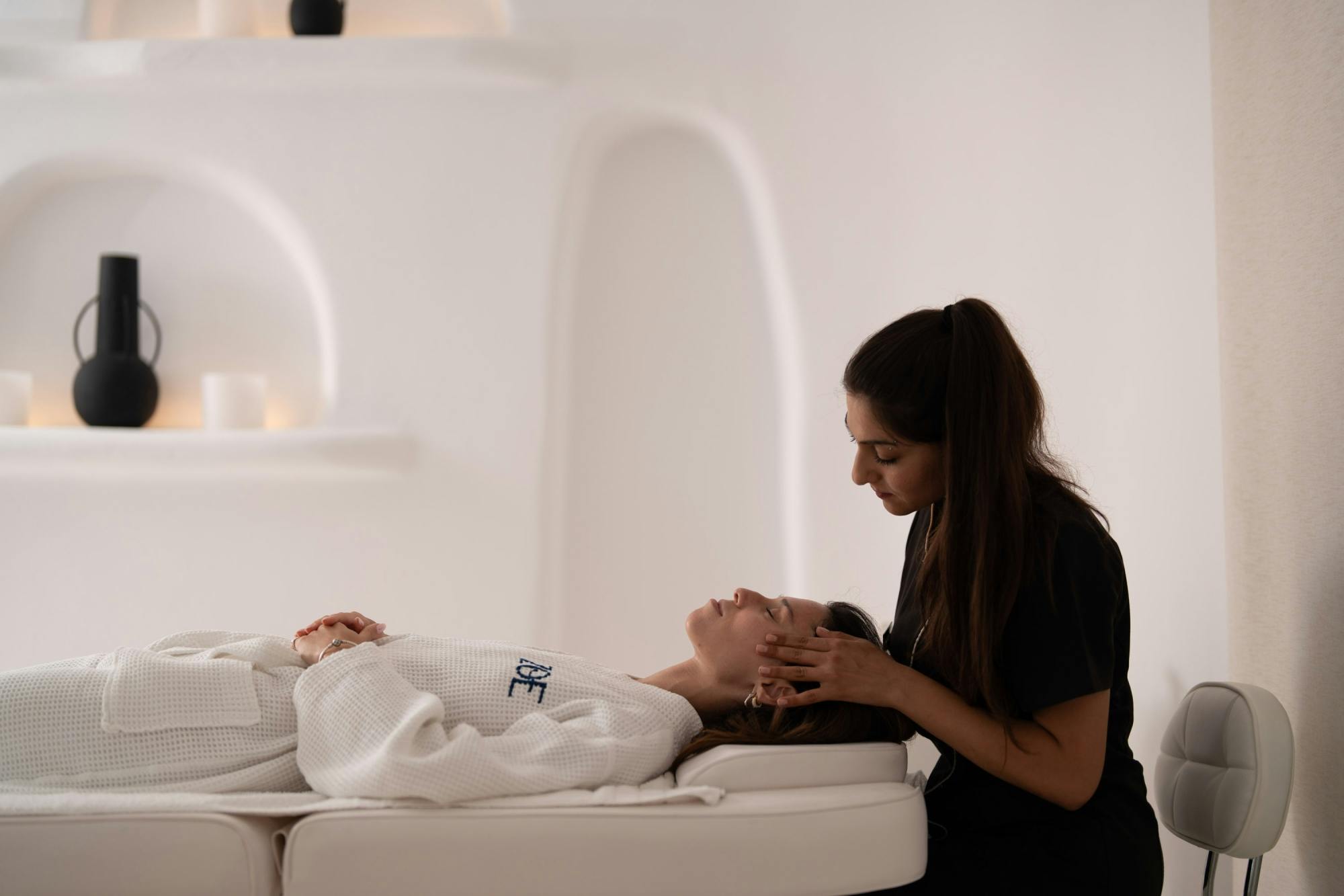 Santorini spa journey with ZOE face and body massage