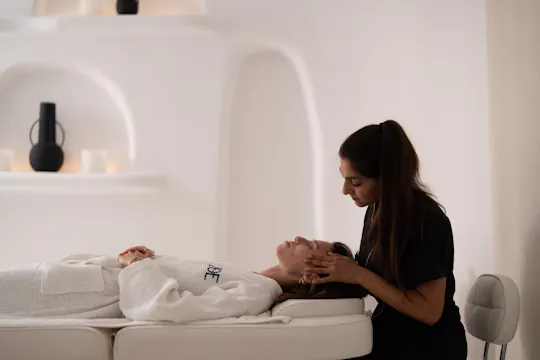 Santorini spa journey with ZOE face and body massage