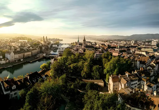 Zurich's district 5 self-guided city walk with audio guide