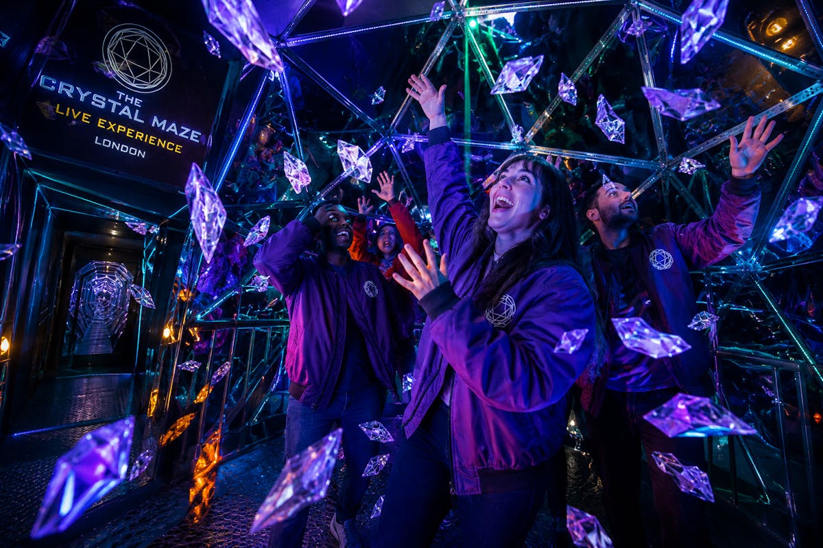 Ticket voor de Crystal Maze Live Experience met audiogids voor Londen en eSIM