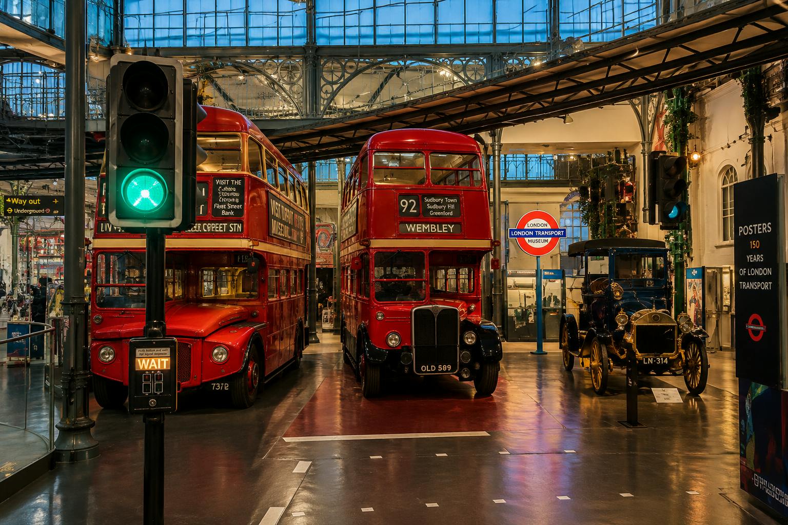 Bilhete para o Museu dos Transportes de Londres com audioguia de Londres e eSIM