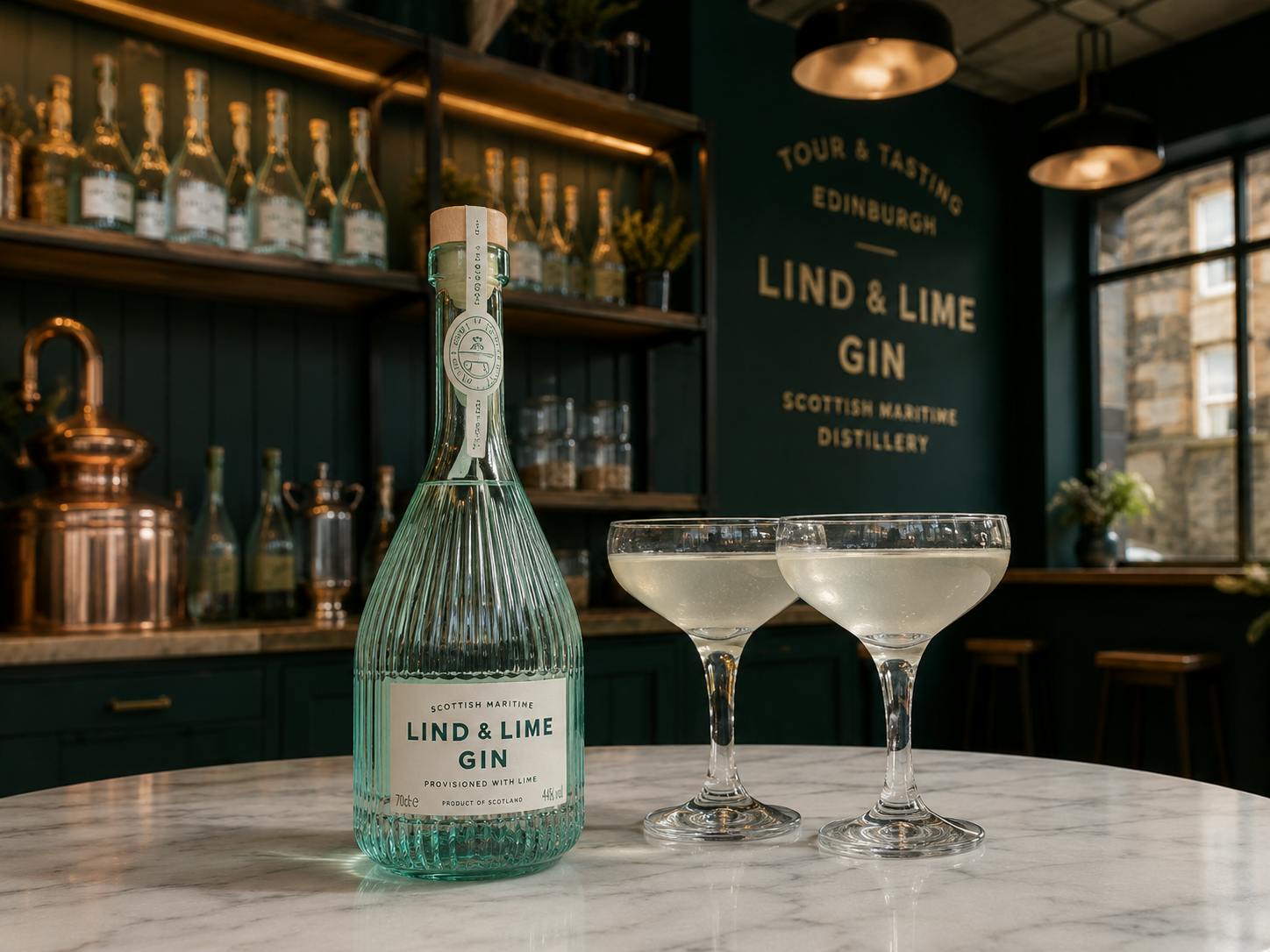 Lind and Lime Gin Distillery tour and tasting with eSIM
