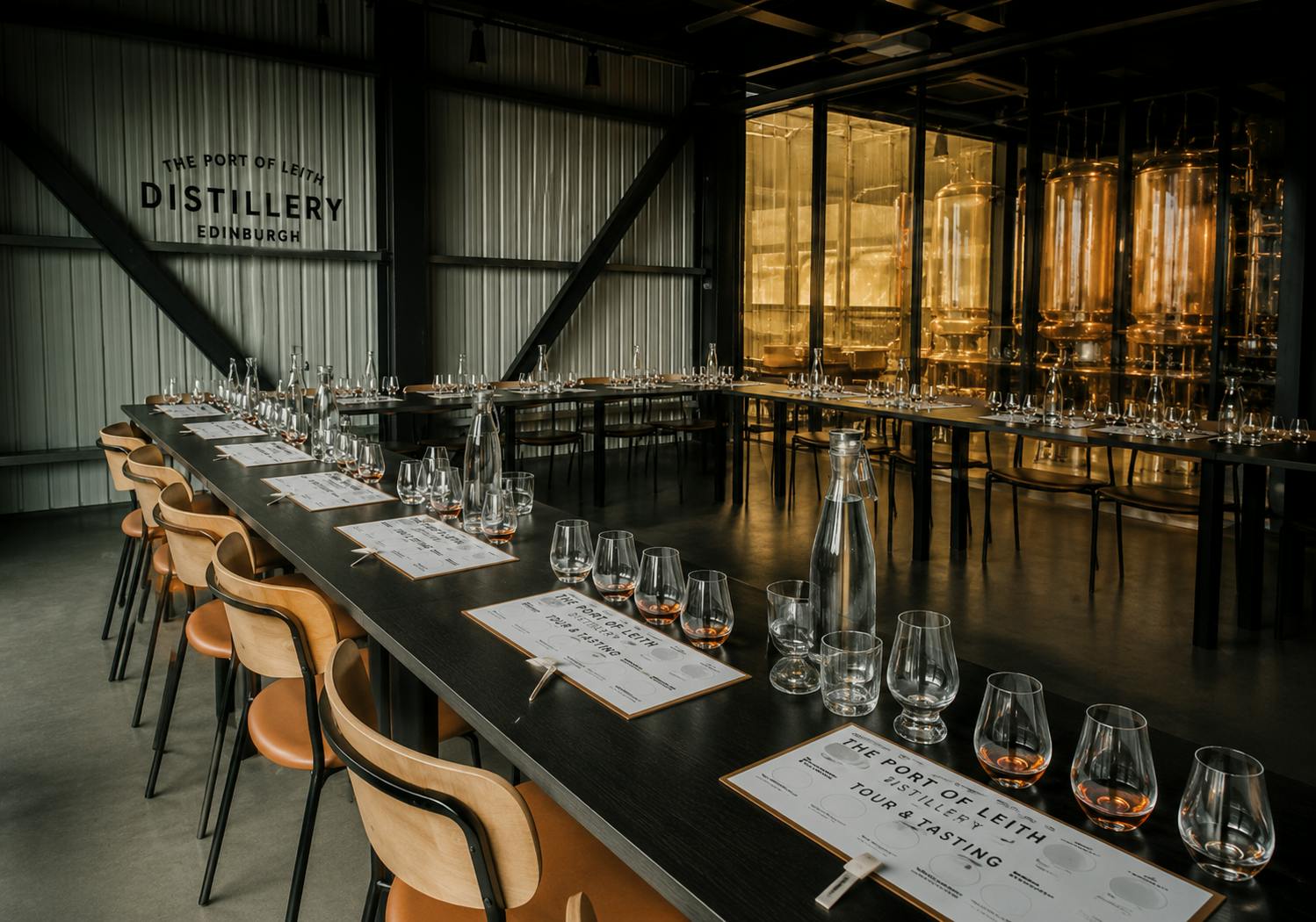 The Port of Leith Distillery tour and tasting with eSIM