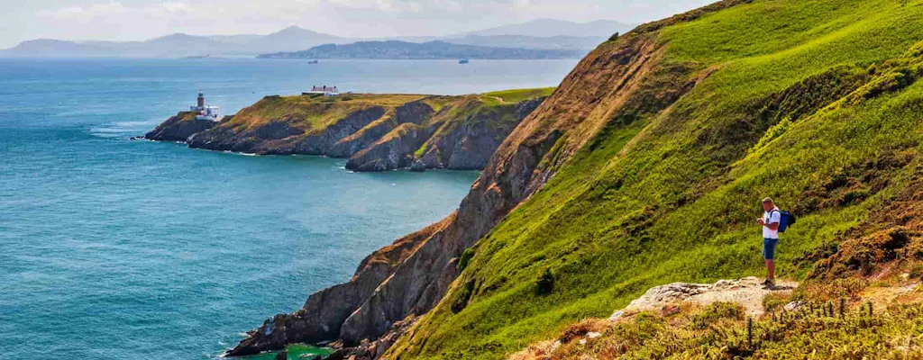 Excursão guiada de meio dia à costa de Howth, com partida de Dublin
