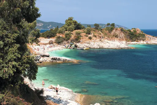Adults-only Corfu sunset catamaran cruise with drinks, snacks and optional transfers