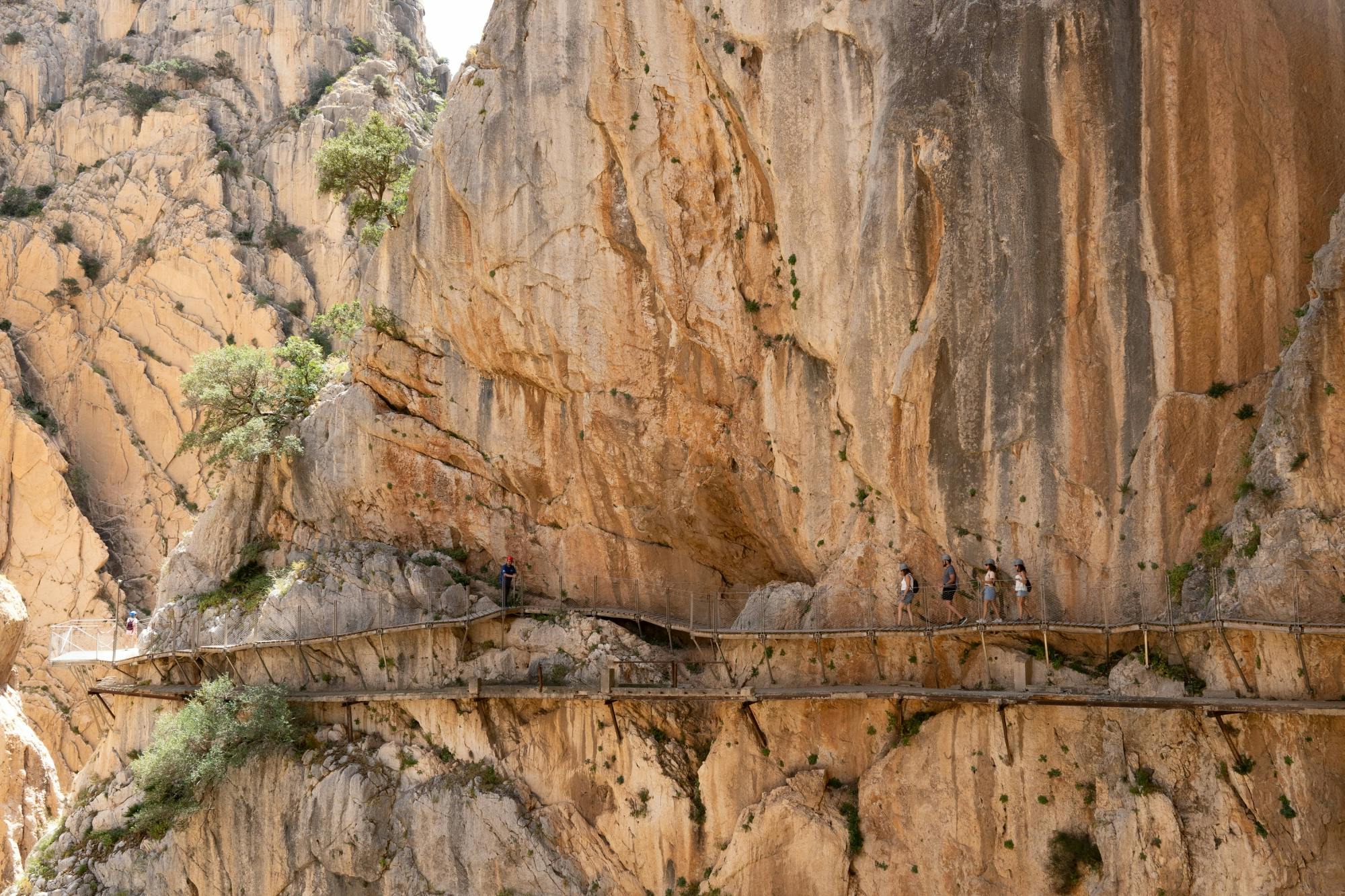 Caminito del Rey hiking trail tour from the Costa del Sol