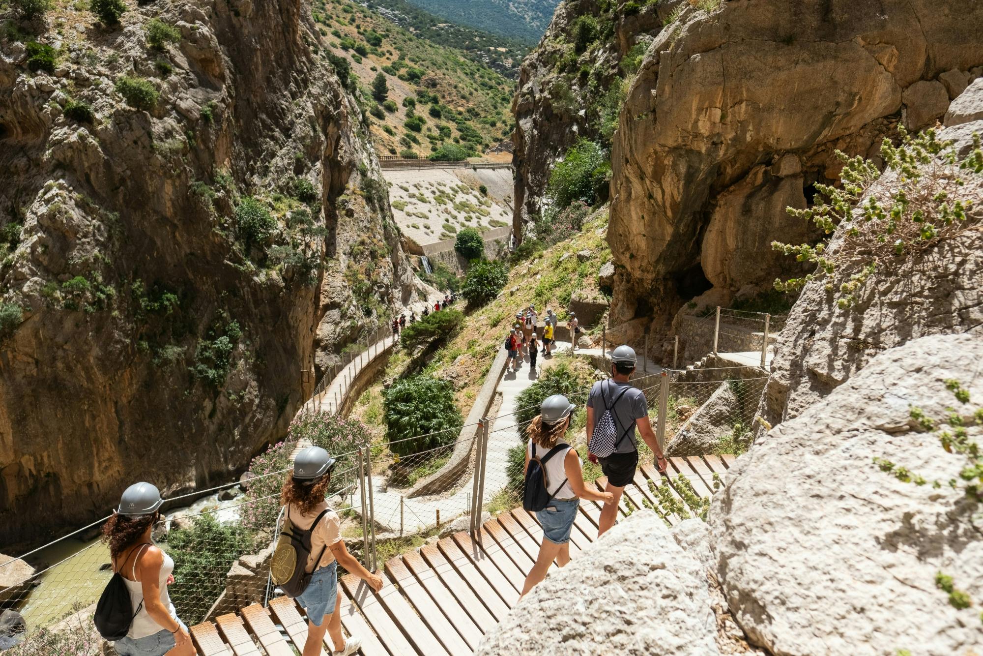 Caminito del Rey hiking trail tour from the Costa del Sol