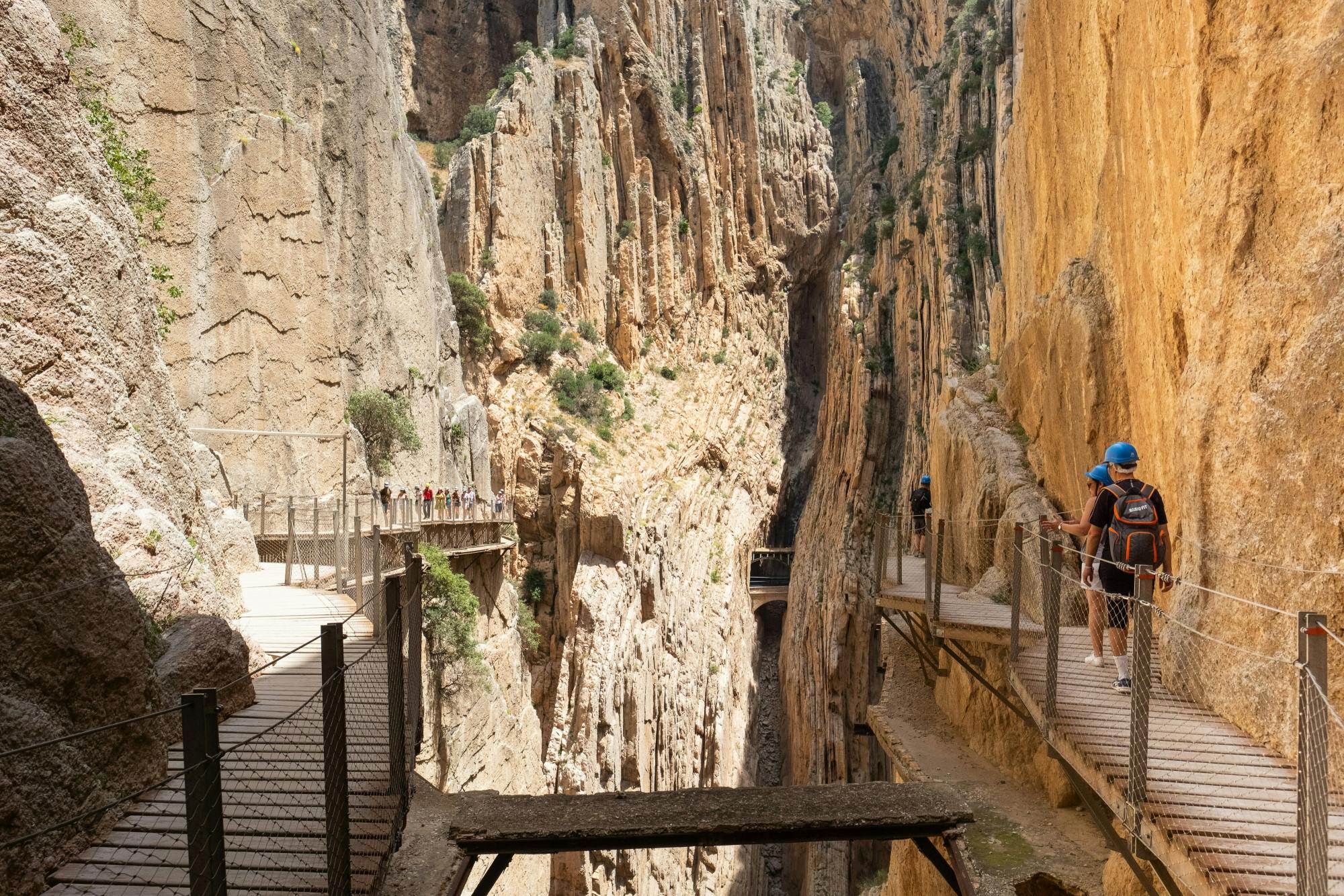 Caminito del Rey hiking trail tour from the Costa del Sol