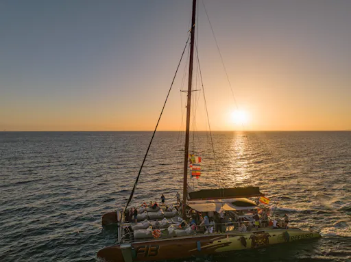 Tenerife solar eclipse sunset cruise with transfer