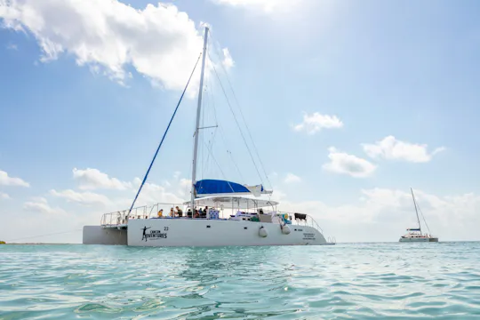 Excursion en bateau à la Riviera Maya, open bar et repas - adultes