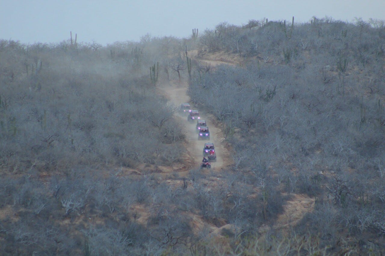 Off-road side-by-side buggy adventure in Baja