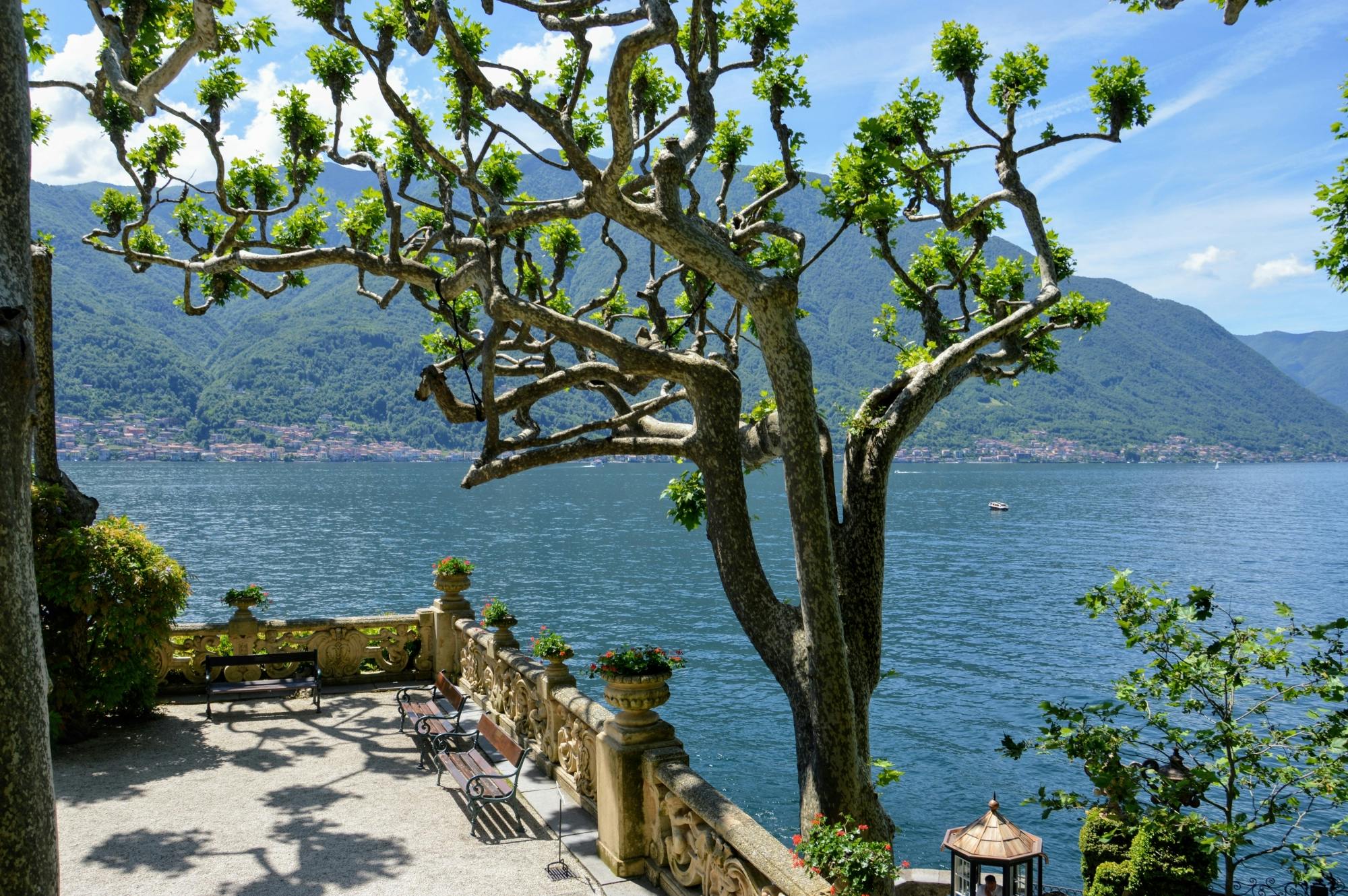Villa Balbianello en gedeelde boottocht langs het Comomeer