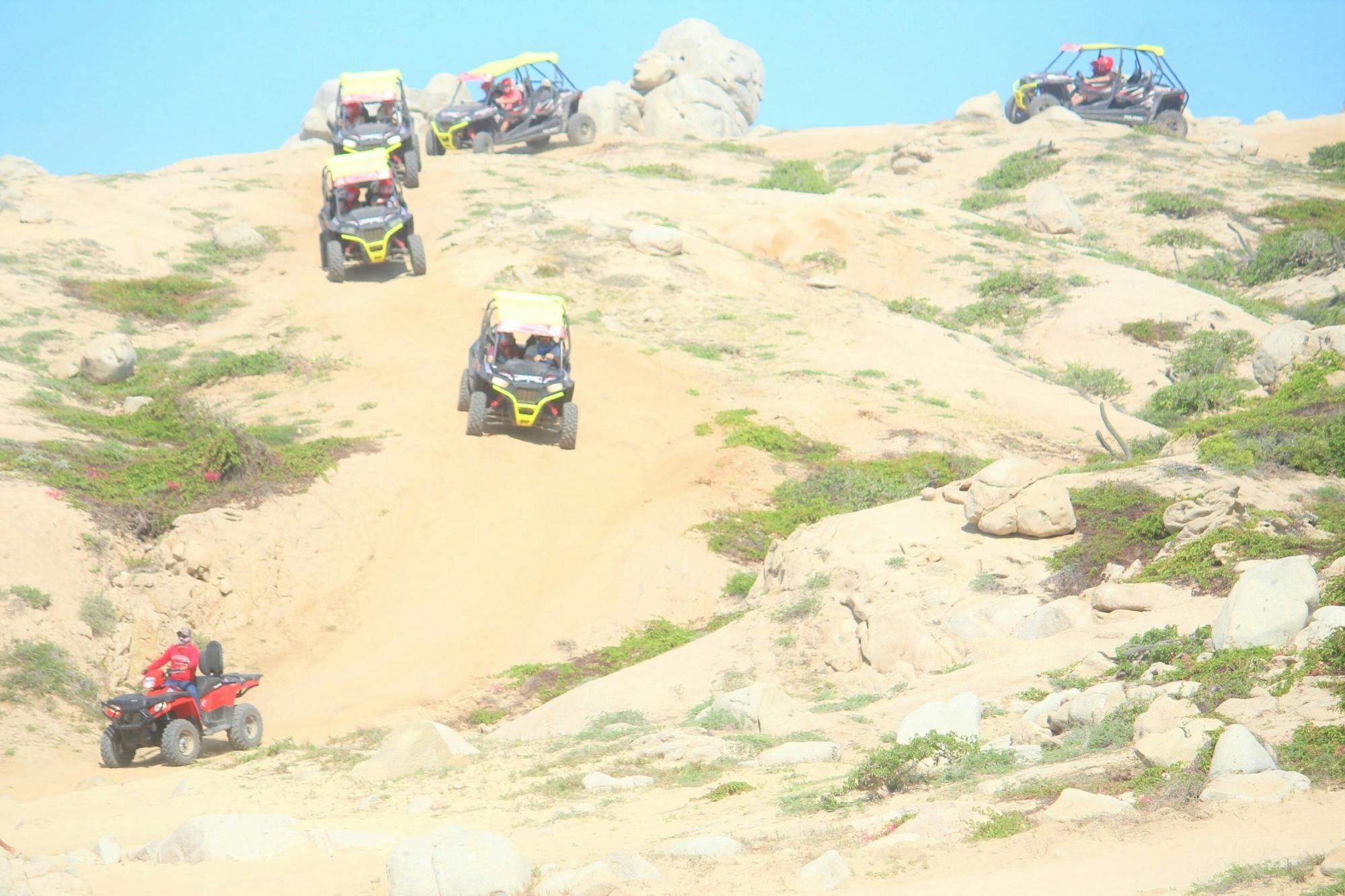 Off-road side-by-side buggy adventure in Baja