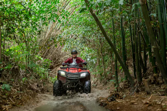 Koh Samui 2-hour guided ATV adventure through jungle trails