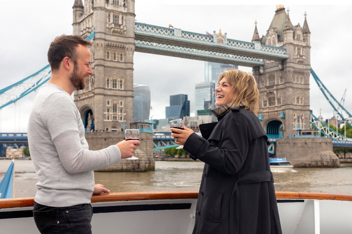 Schilderachtige boottocht op de Theems met highlights van Londen