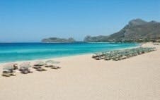 Balos Lagoon viewpoint and Falasarna Beach scenic van tour