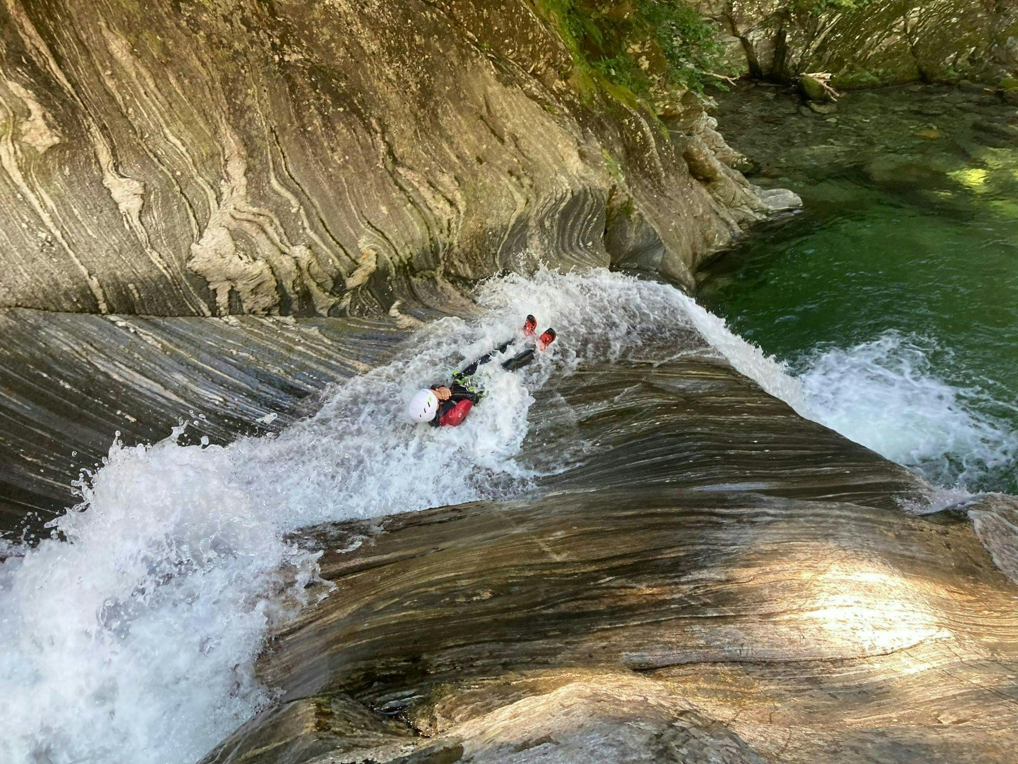 Maggiatal Val Grande Canyoning für Anfänger