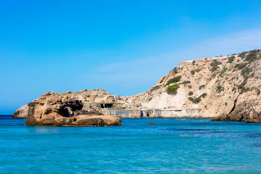 Es Vedrà half-day boat tour from San Antonio