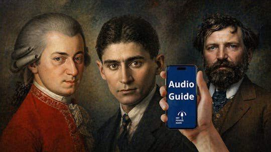 Experiência no museu dos artistas de Praga: Kafka, Mucha e Mozart