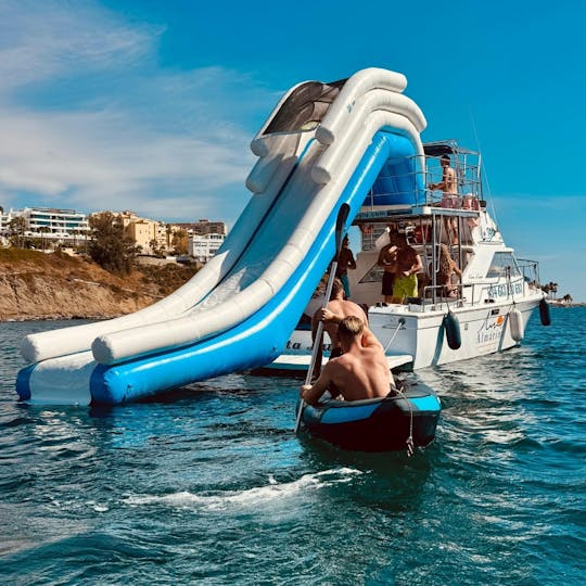 Boat Tour with Snorkeling, Waterslide, Activities, and Lunch