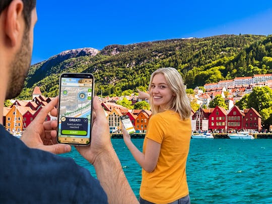 Chasse au trésor numérique en libre-service à Bergen