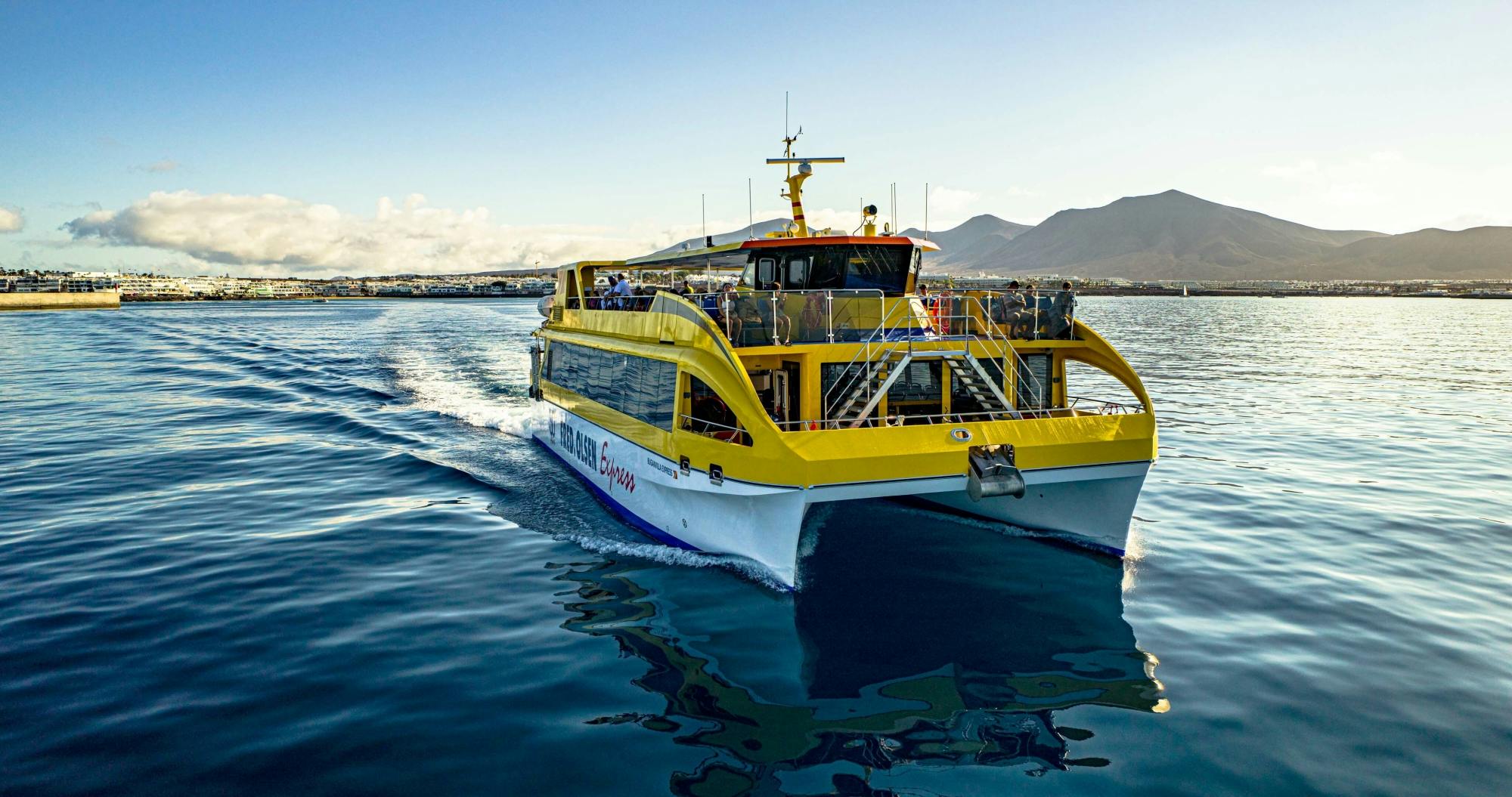Return Ferry Ticket with Fred Olsen to Lanzarote