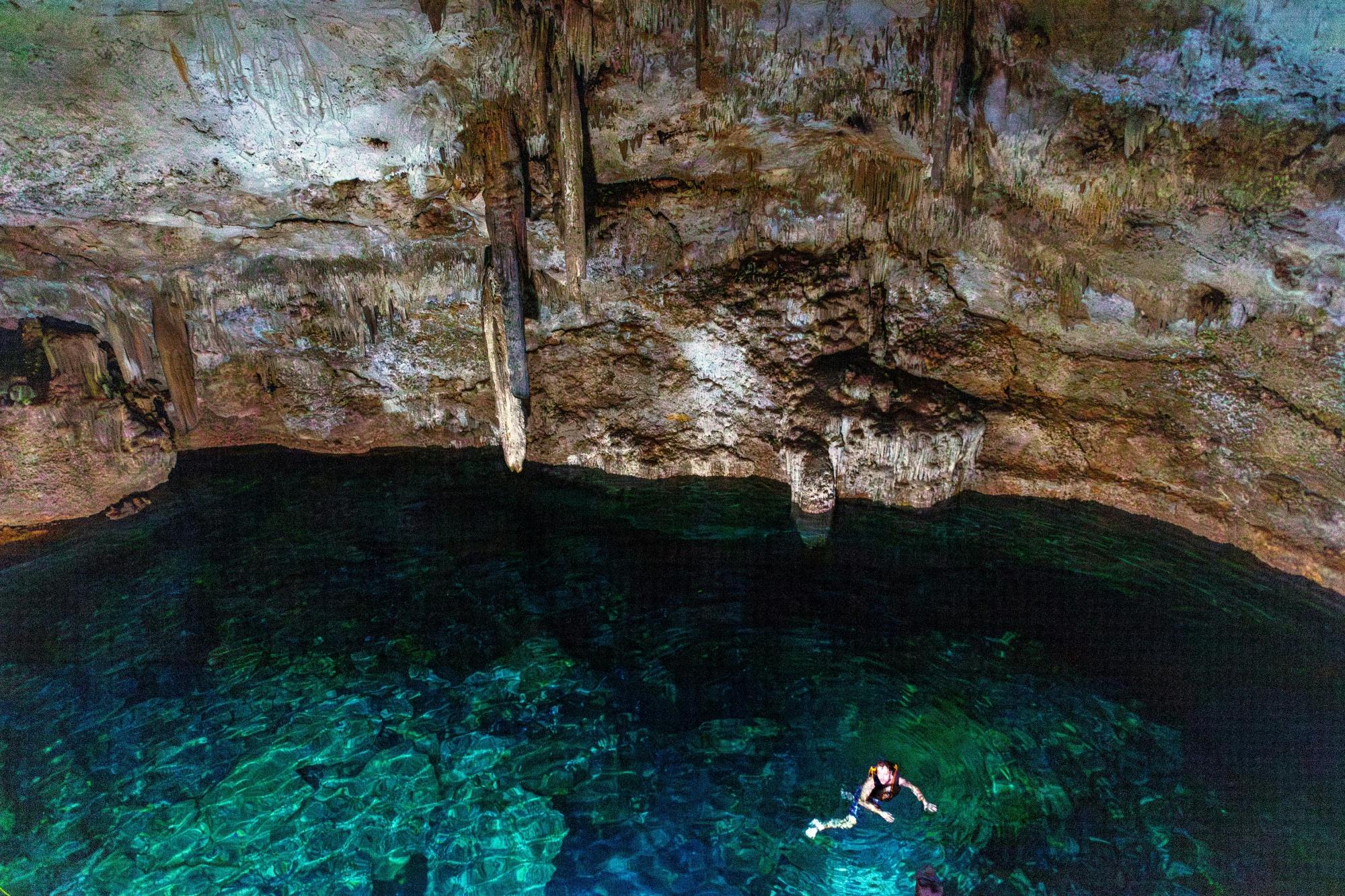 Maya Coba ruins tour with pyramid, ceremony and cenote swim